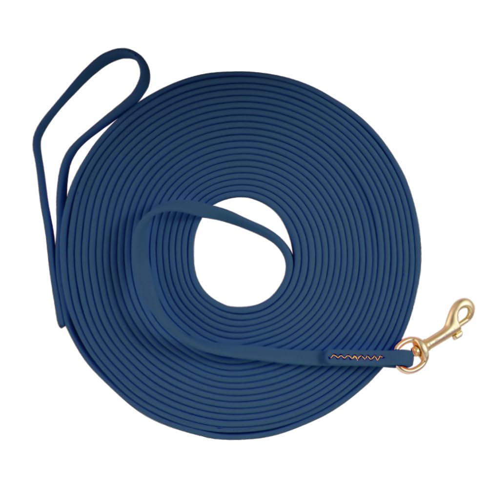Long Leash Waterproof Dog Training Leash Outdoor Longline Dog Leash for Training Yard Play Beach Camping