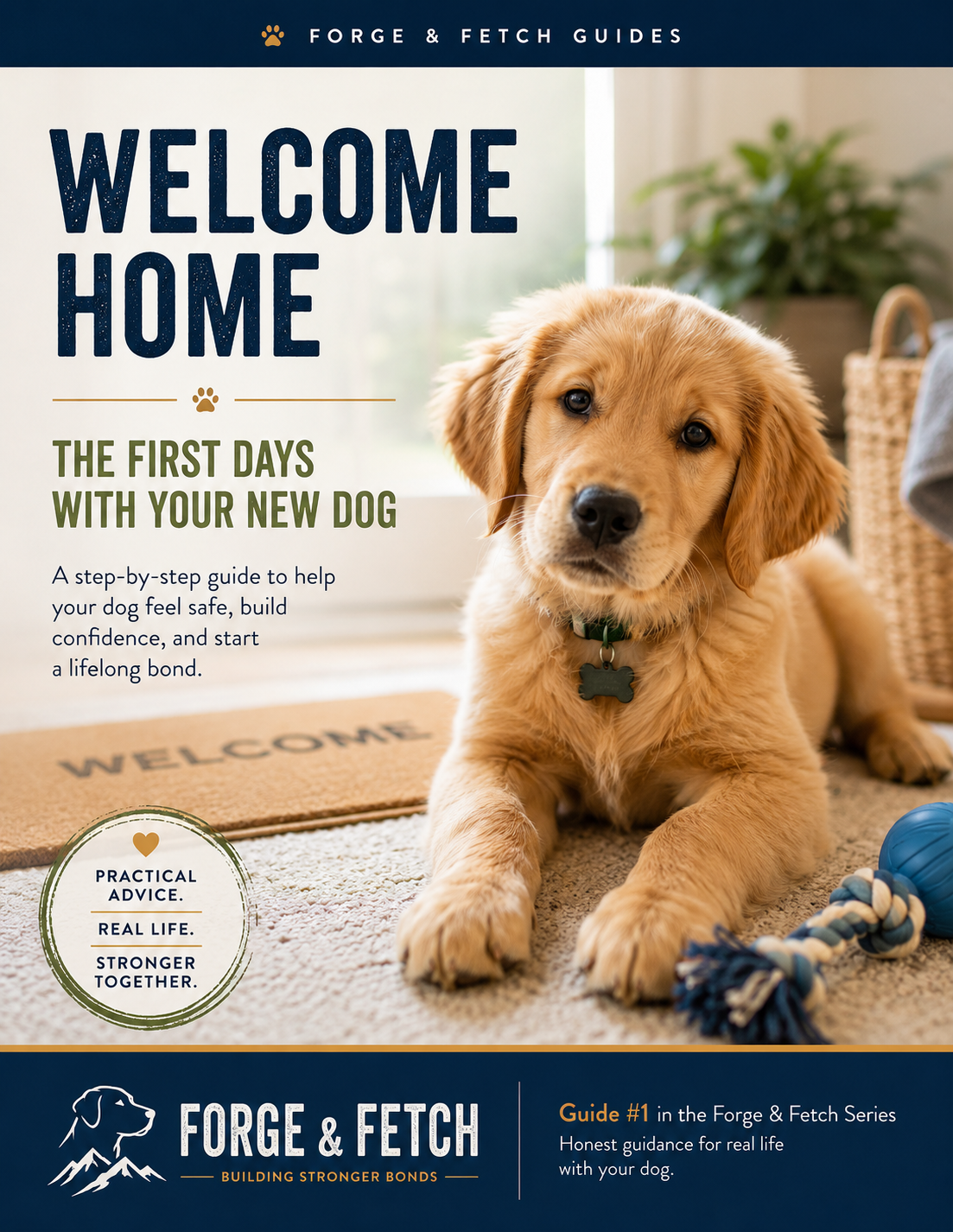 Welcome Home: The First Days With Your New Dog