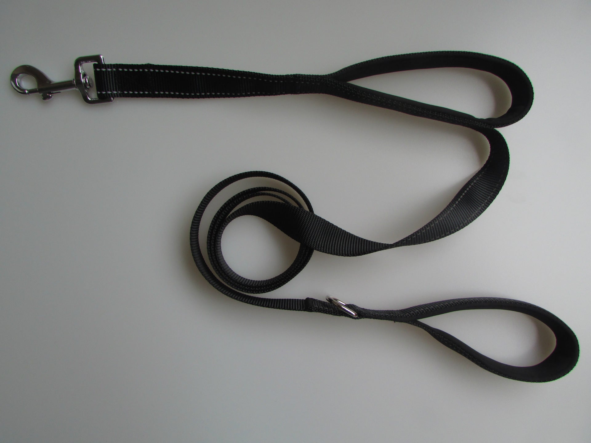 Reflective Dual-Handle Dog Leash – 6 ft
